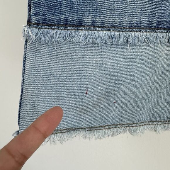 Vintage Zana Di Patchwork Jeans Womens 7 Flared 90s Y2K Boho Hippie Festival - Picture 6 of 13